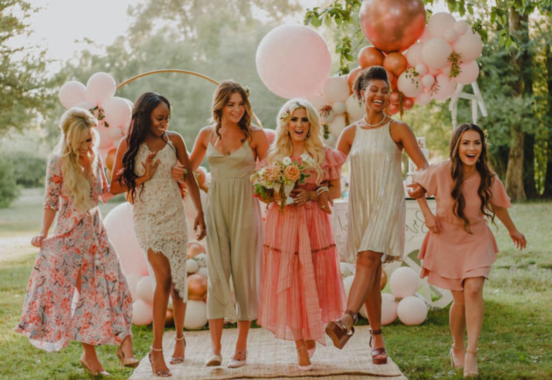 modern bridal showers